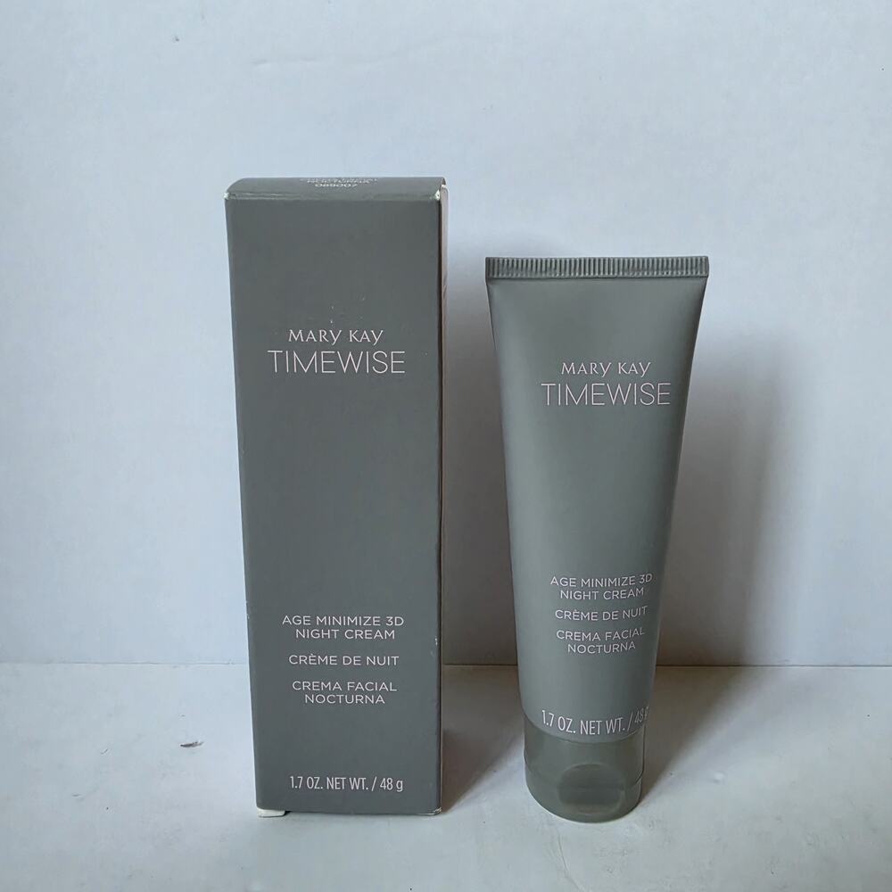 Mary Kay Timewise Age Minimize 3D Night Cream Combination to Oily 1.7 oz 48g